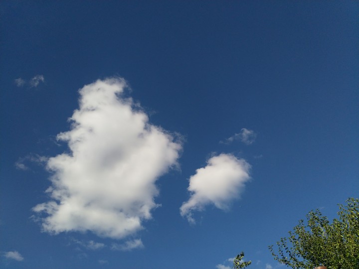 Clouds in the sky