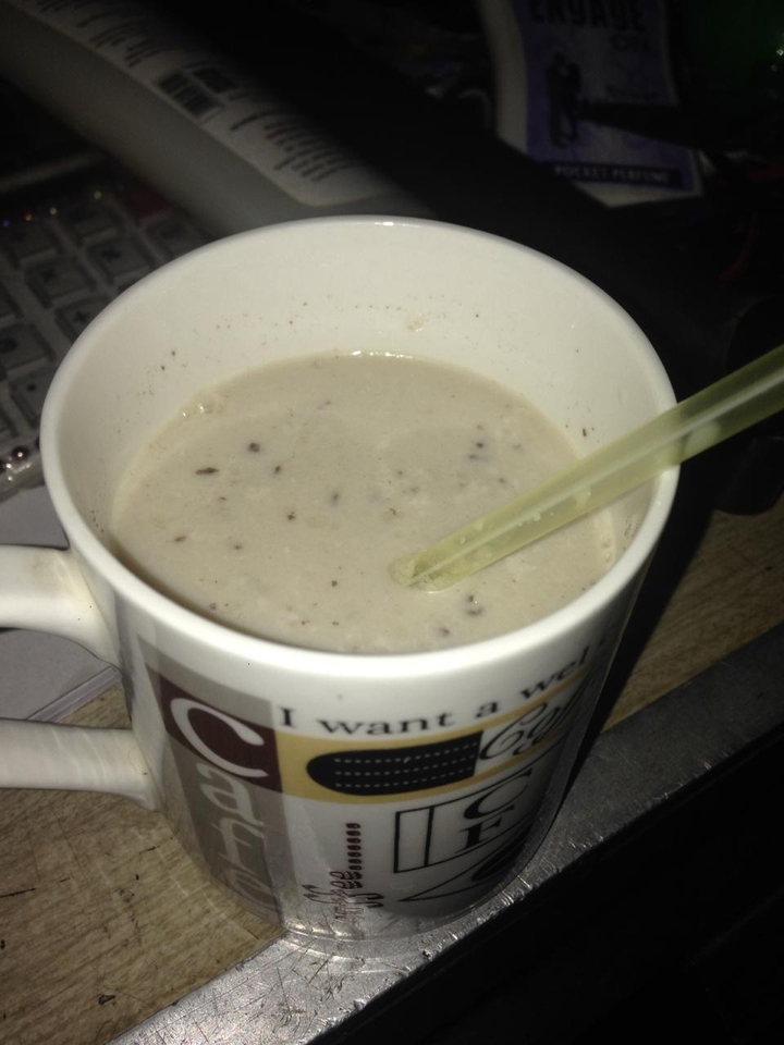 hot chocolate milkshake ( my favourite)..my click