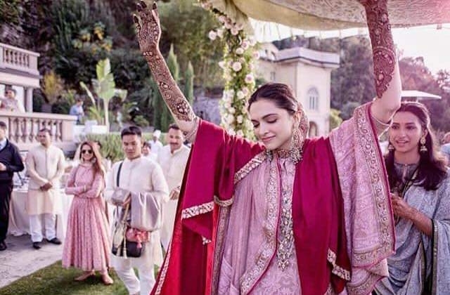 deepikapadukone on her sangeet and mehendy ceremony