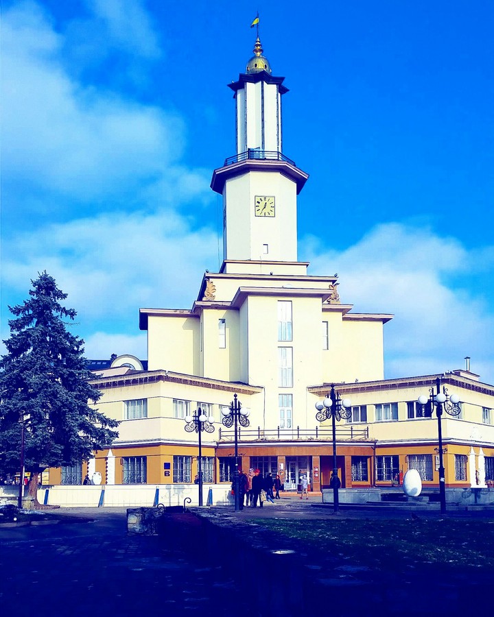 Ivano-Frankovsk, Ukraine,  Town hall