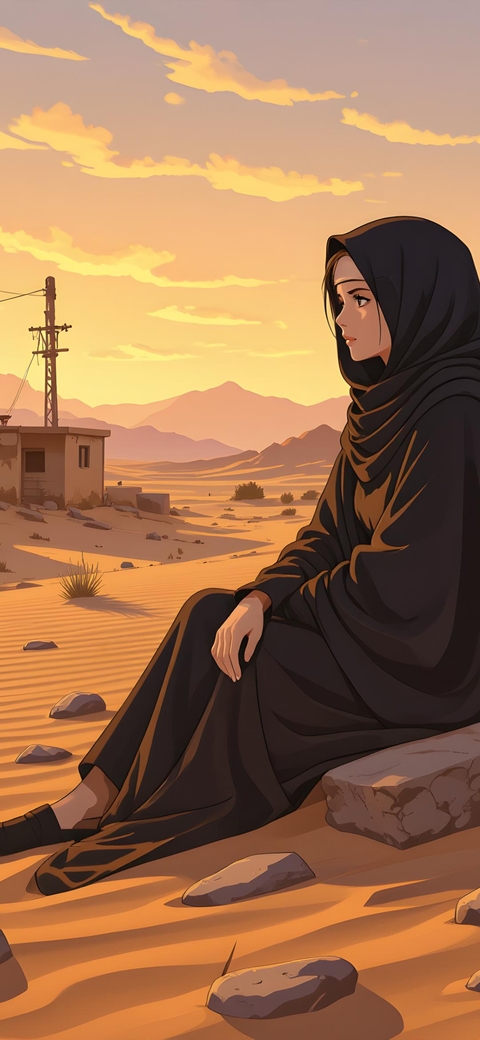 tapety Desert, animation