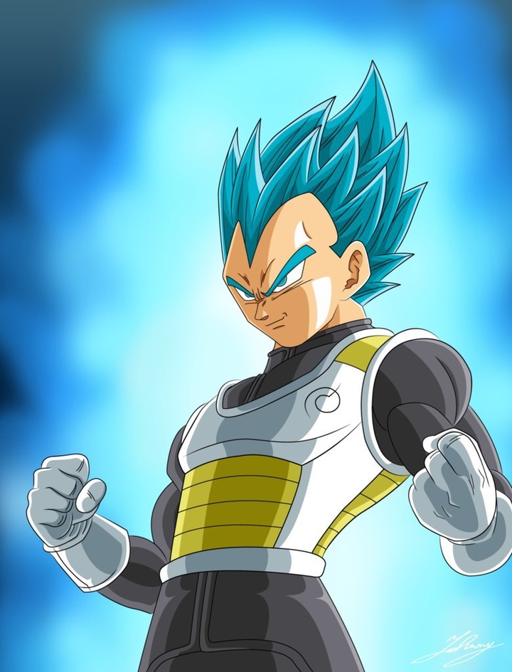 Vegeta ssj blue