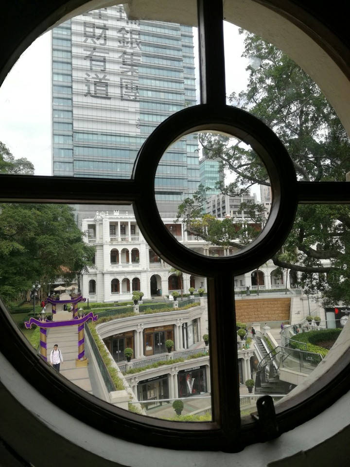 Through the window