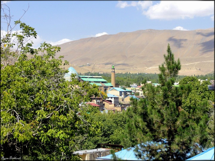 Damavand Town in Summer.