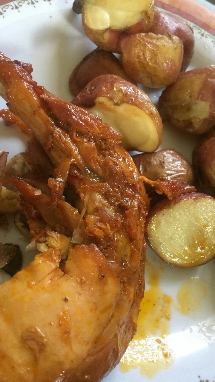comidas pollo al horno