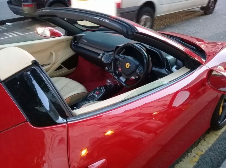 Ferrari em Londres