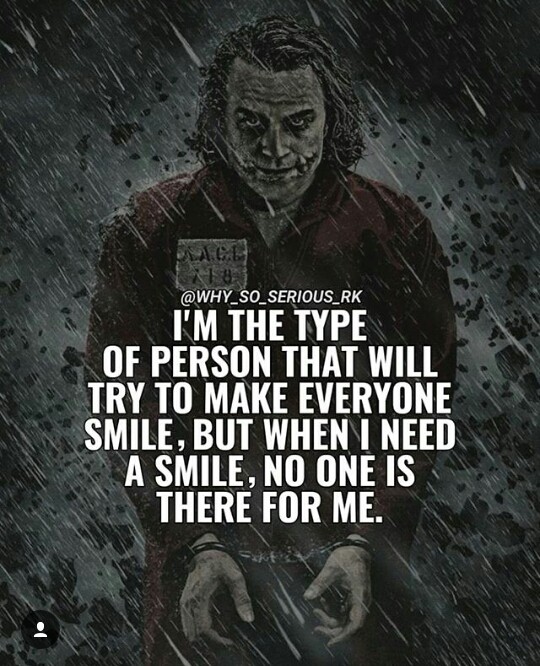 SMILE OF SADNESS