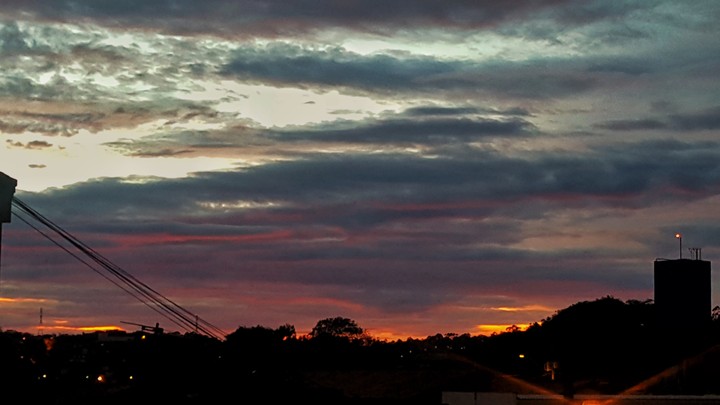 nascer do sol em São bernardo do Campo/ SP