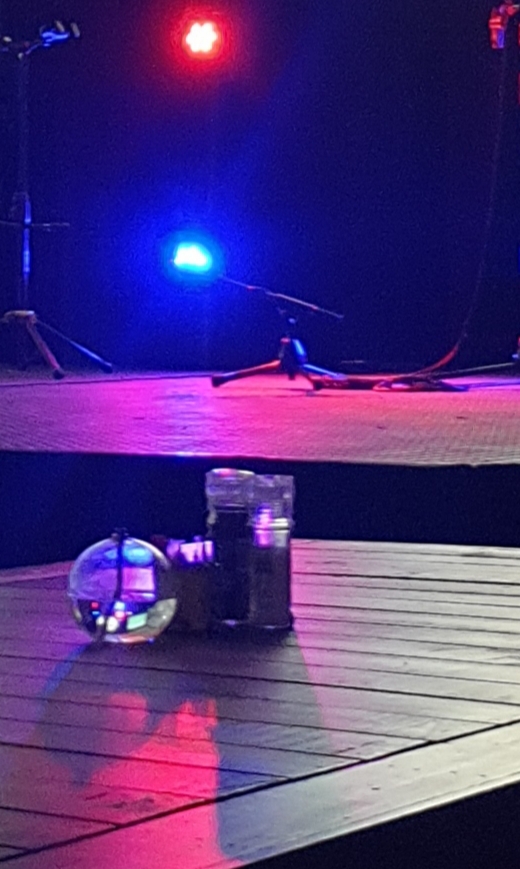 The stage