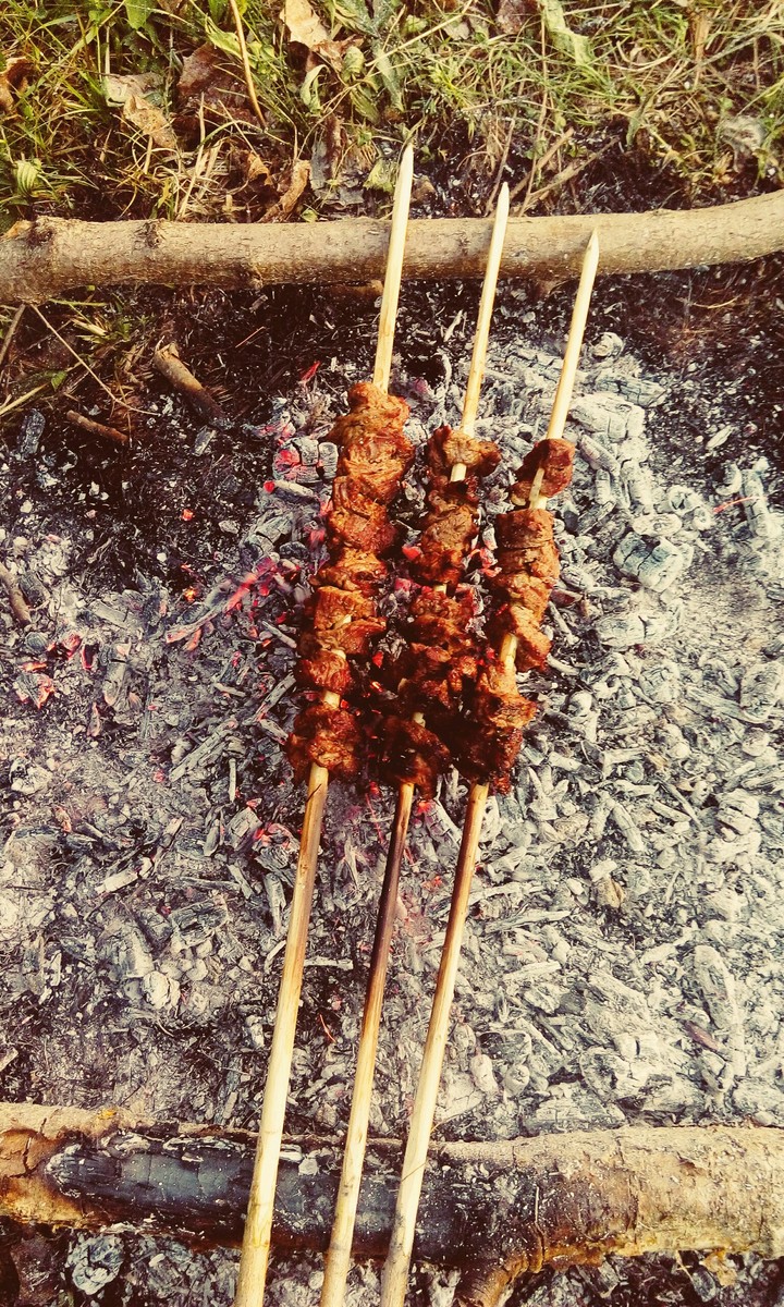 шашлыки на природе