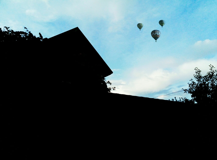 hot air balloons