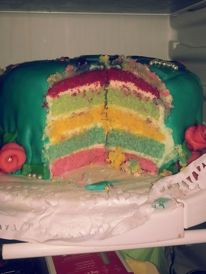 Rainbow cake