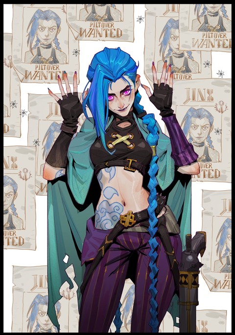 pose, Cartoon壁纸