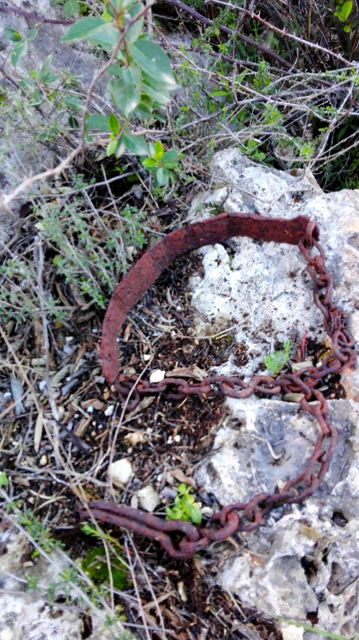 Ancient ice chain
