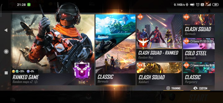 FREE FIRE /# CLASH SQUAD HEROIC