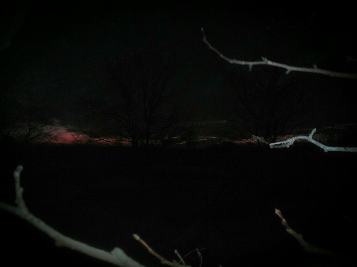 Sunset winter