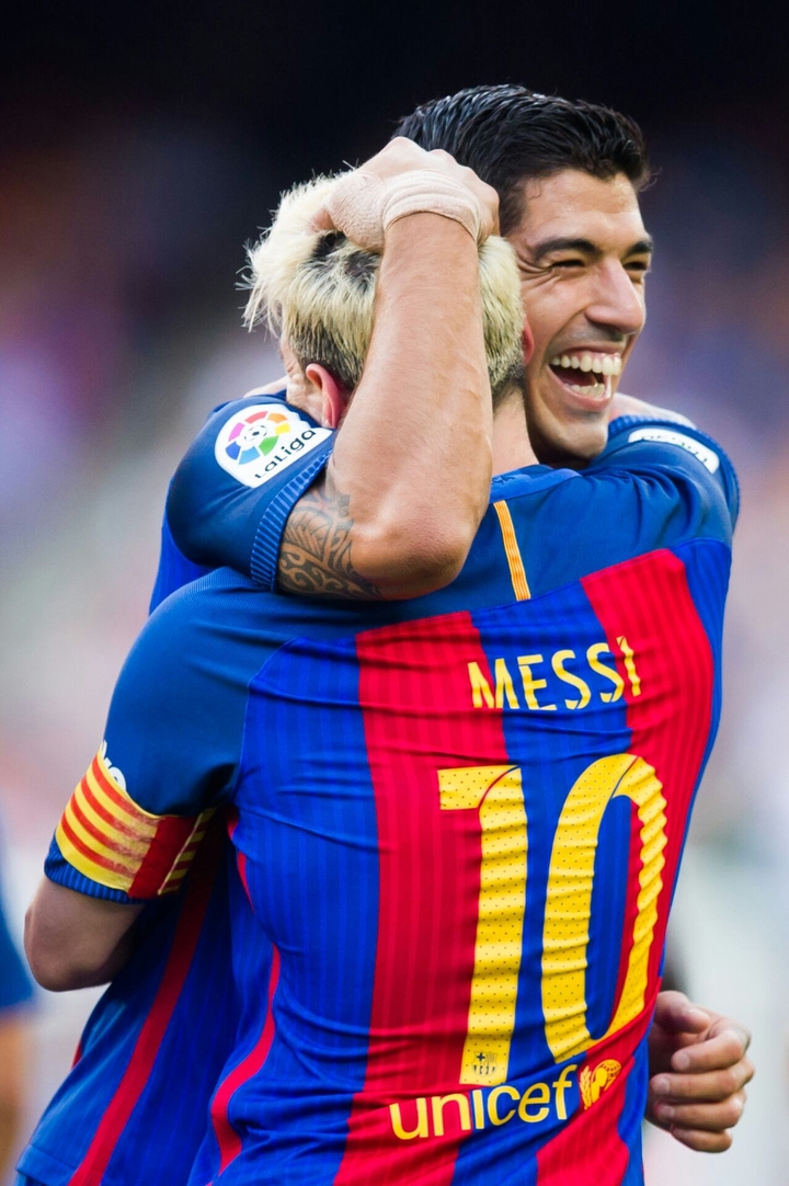 Messi and Suarez