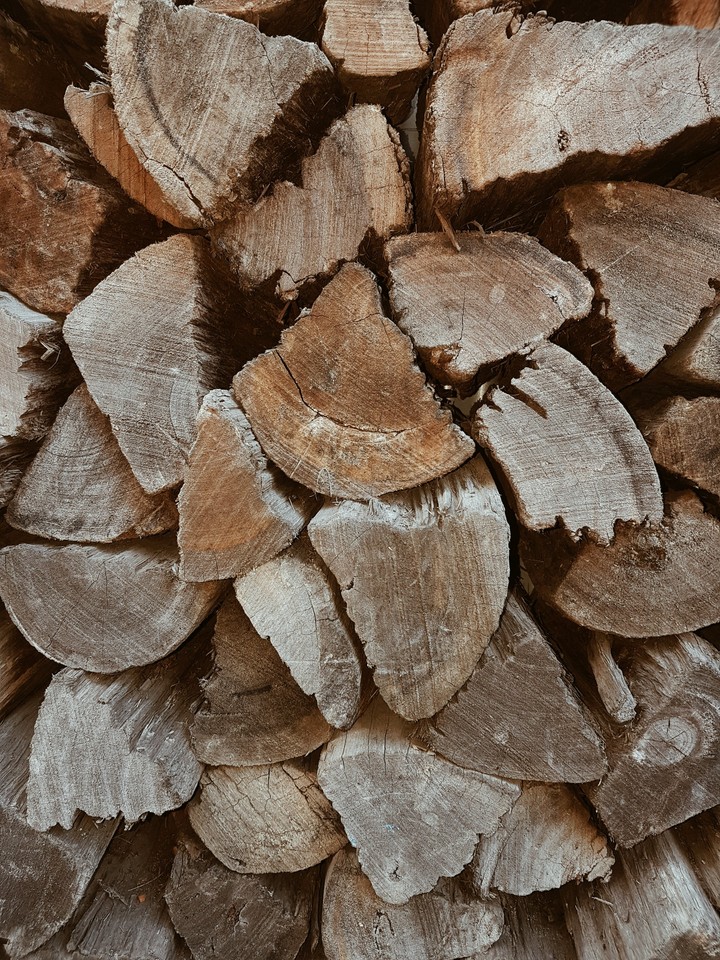 Just some stacked wood
