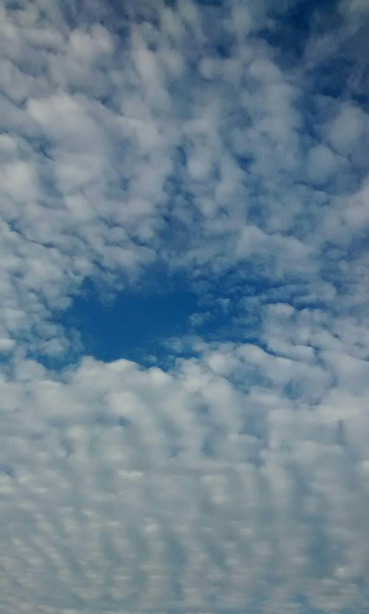 fluffy clouds