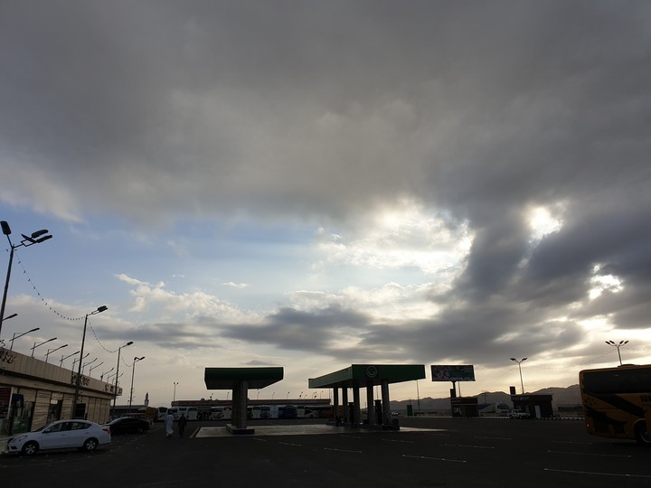 An Ordinary Scenery at Rest Area in Kingdom of Saudi Arabia
