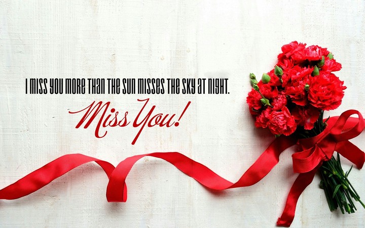 miss you