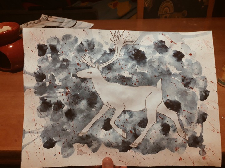 my caribou artwork