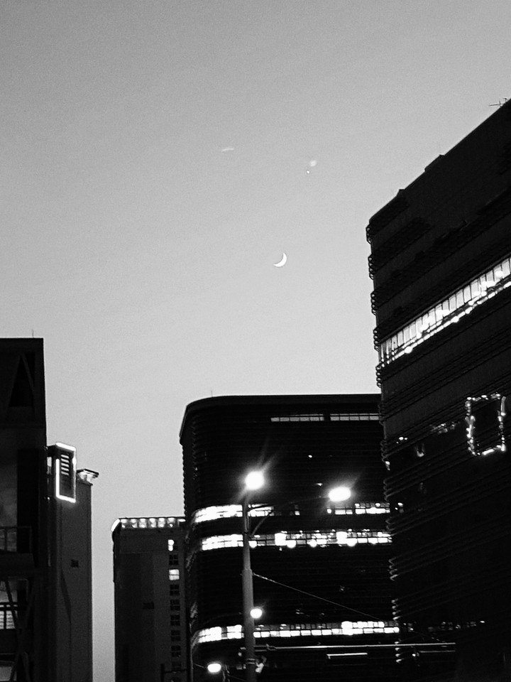 moonlight in city