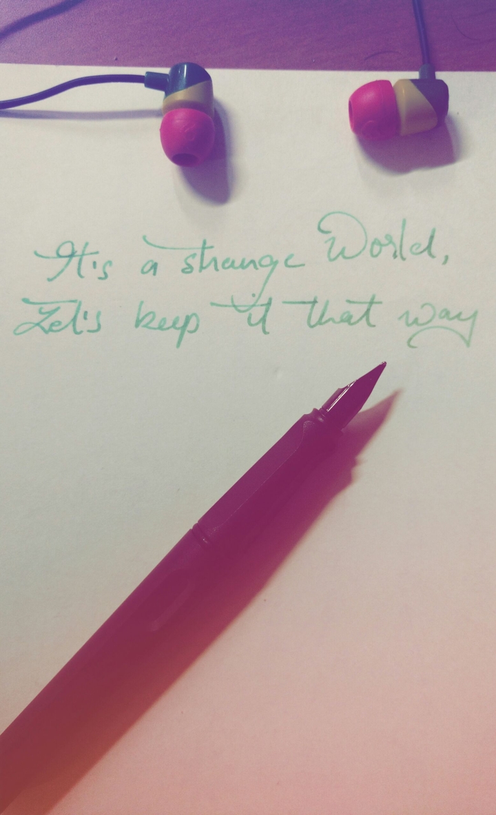 It's a Strange World.