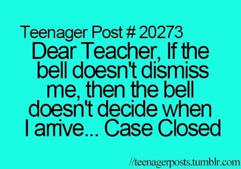 Bell Dismissal