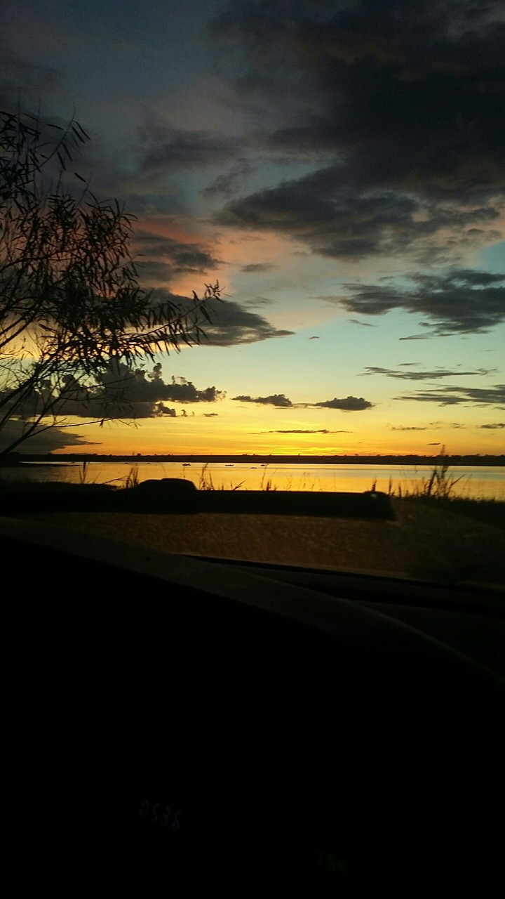espetacular por do Sol