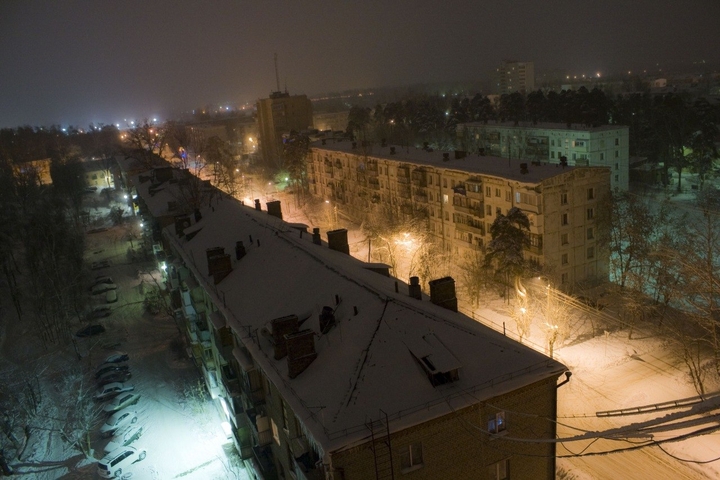 зимний город