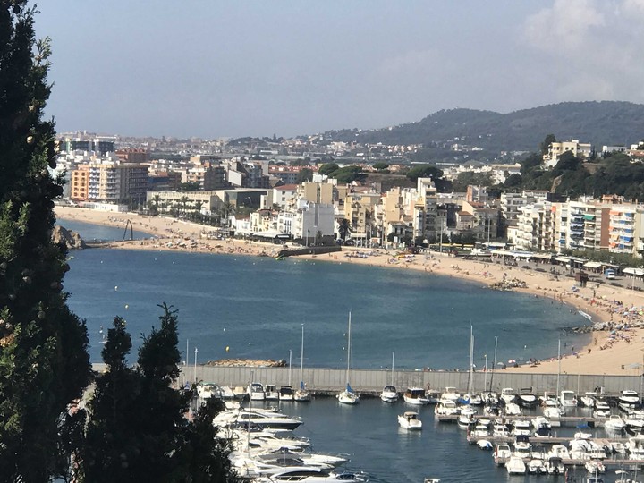 Blanes beach