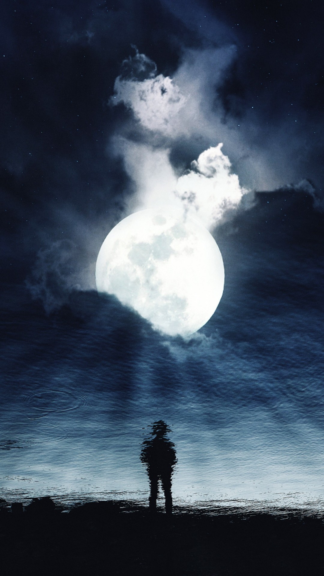 sfondi cloud, moonlight