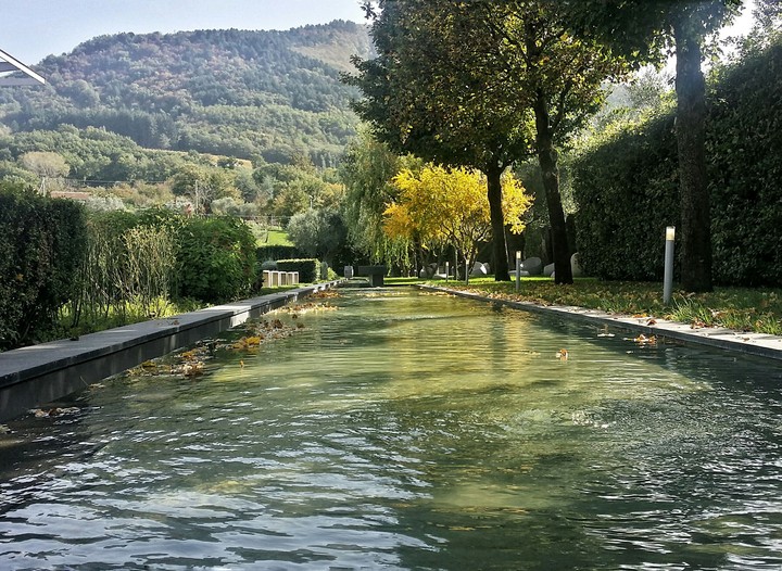 Relaxing nature.