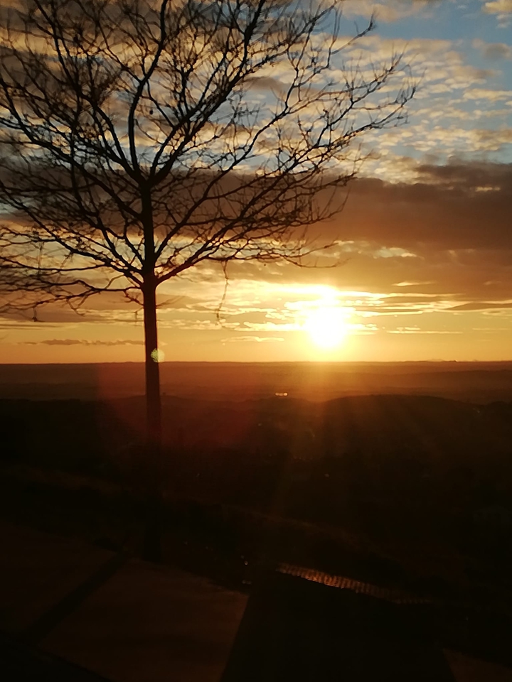 bonito atardecer
