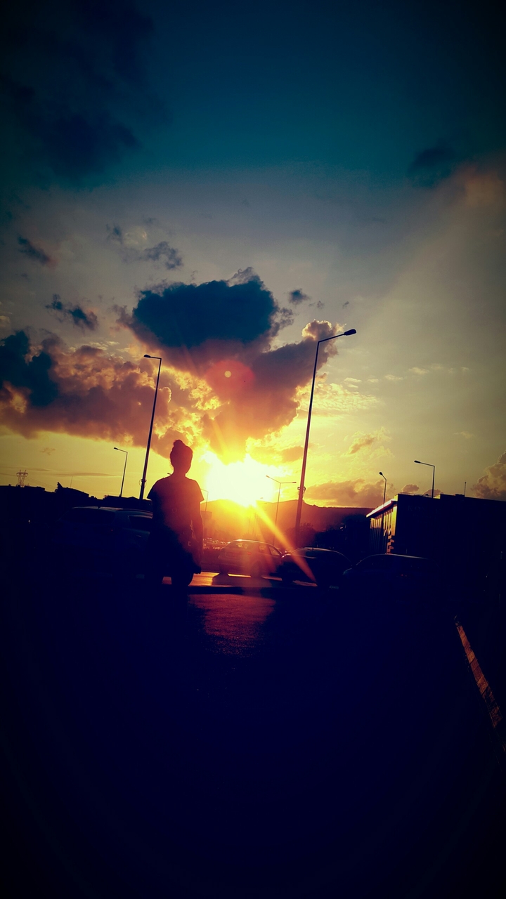 gun batımına adım adım #sunset #followme