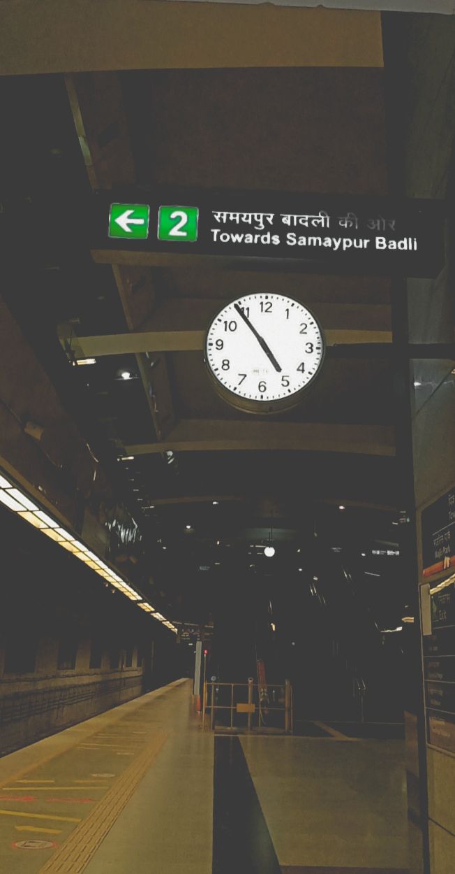 delhi metro station