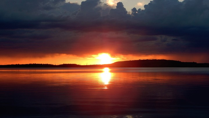 die rote sonne