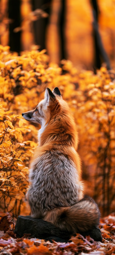 Orange, canidae Hintergrundbilder