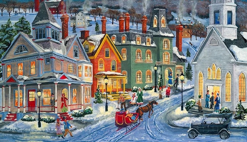 Winter town ❄️