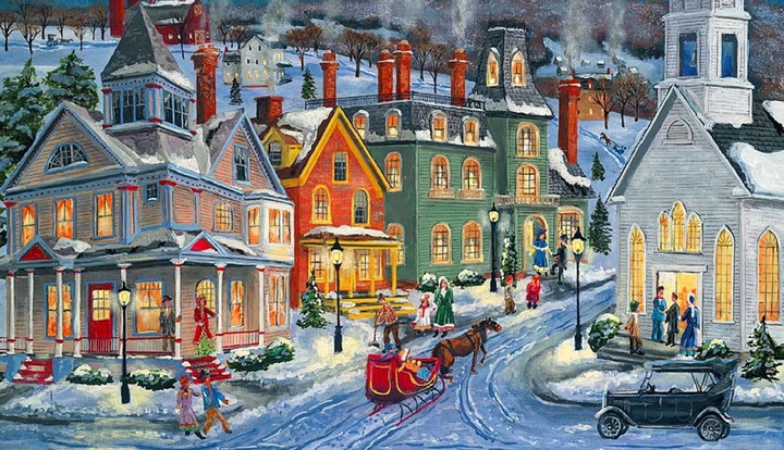 Winter town ❄️