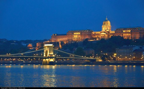 Budapest in the night