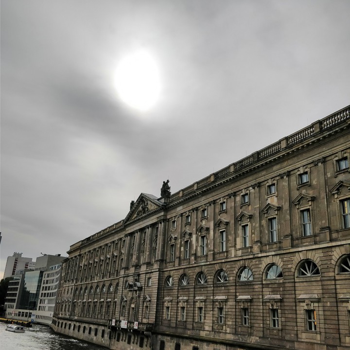 Sun under clouds