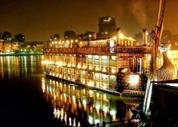 Beautiful Egypt at night