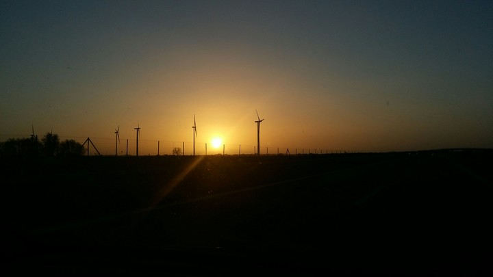 Wonderful sunset.