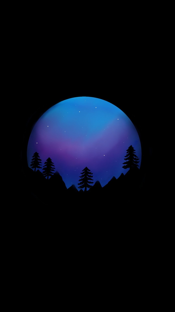 The beautiful moon