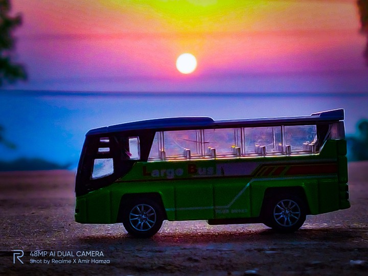 rainbow sunset
