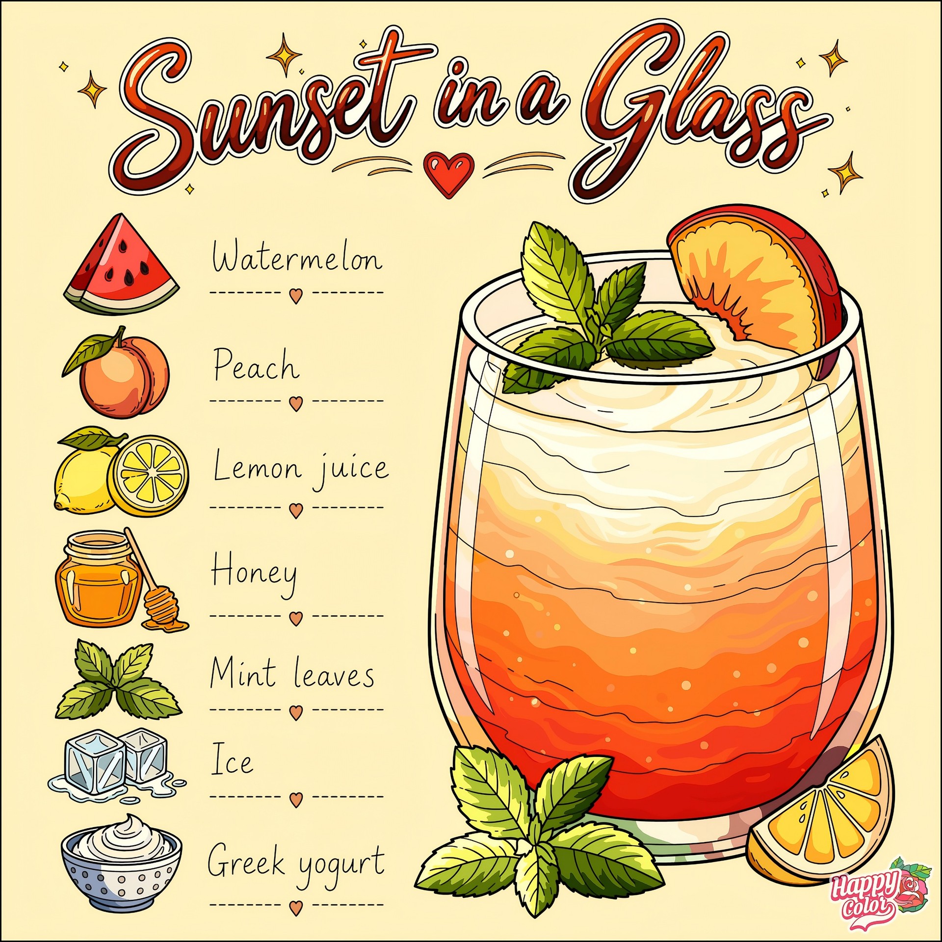 sfondi fruit, cocktail