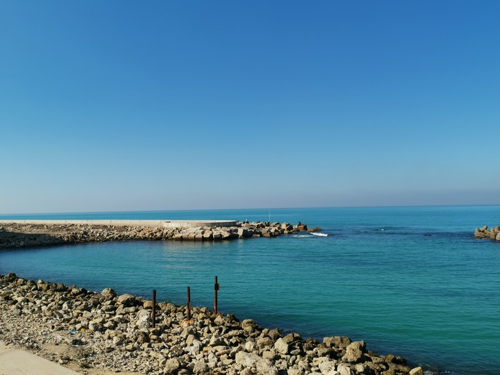 Blue sea