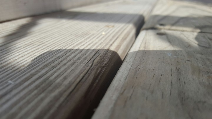 Down to the ground